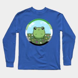 Pride Froggo (Aromantic) Long Sleeve T-Shirt